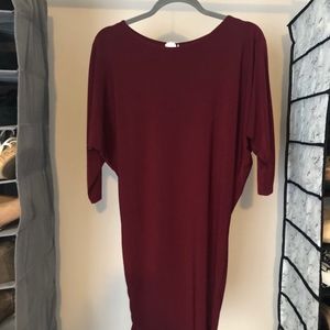 Quarter Sleeve Knit Dress